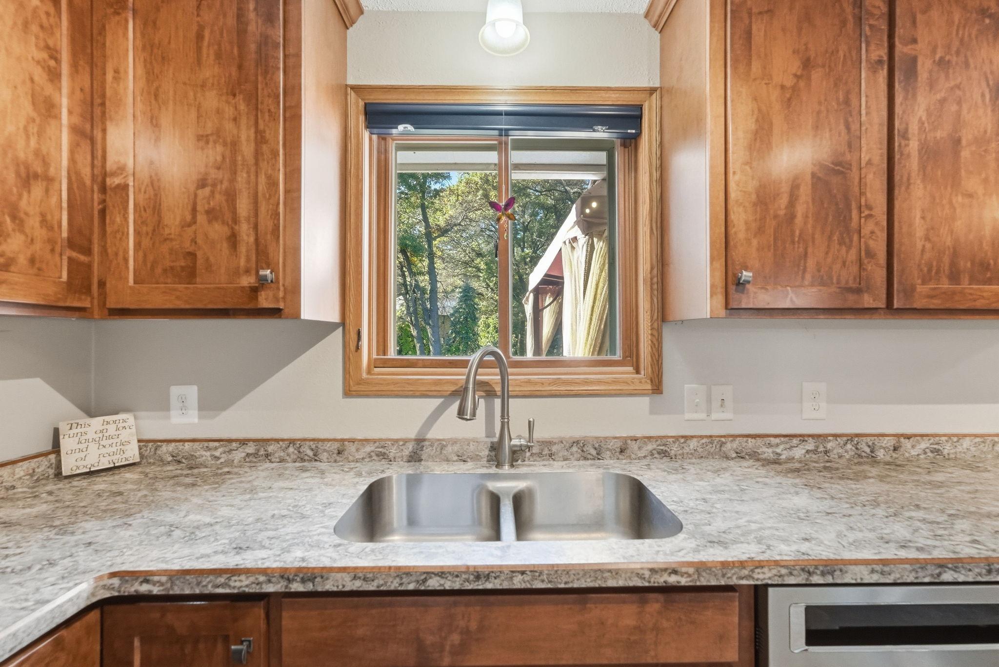 Plenty of counter top space to prepare your meals.