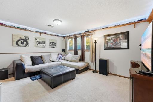 Allows for various furniture arrangements.