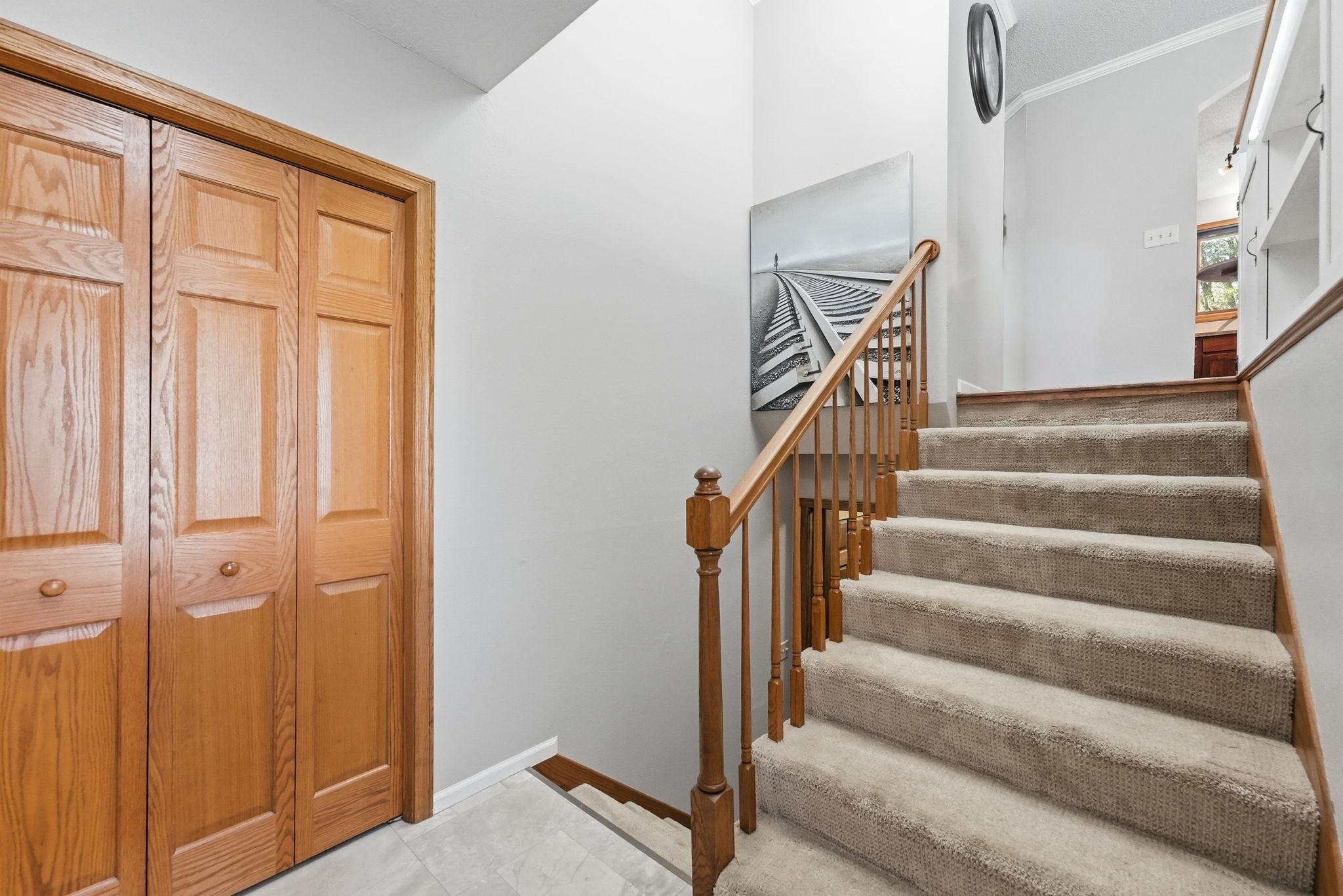 Upon entrance you are greeted by a foyer with closet space for all your outdoor apparel.