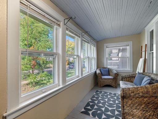 Finishing this special home is a spacious three-season porchâan inviting spot to enjoy your morning coffee or unwind at the end of the day.