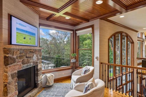 Cozy keeping room in the heart of the home
