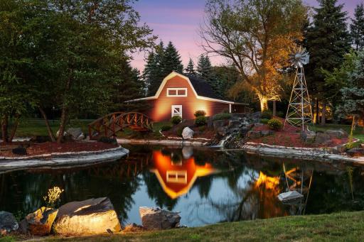 Charming civil war era barn is also a functional amenity