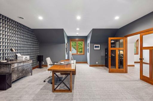 Office by day, guest room by night: this versatile fifth bedroom adapts to however you live
