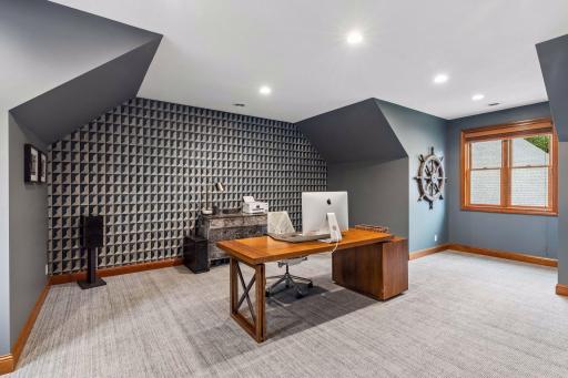 Office by day, guest room by night: this versatile fifth bedroom adapts to however you live