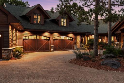 A breathtaking retreat with timeless rustic architecture