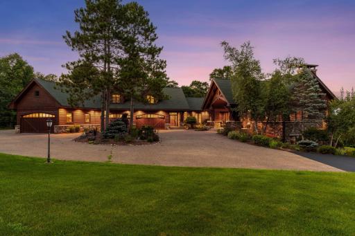 A breathtaking retreat with timeless rustic architecture