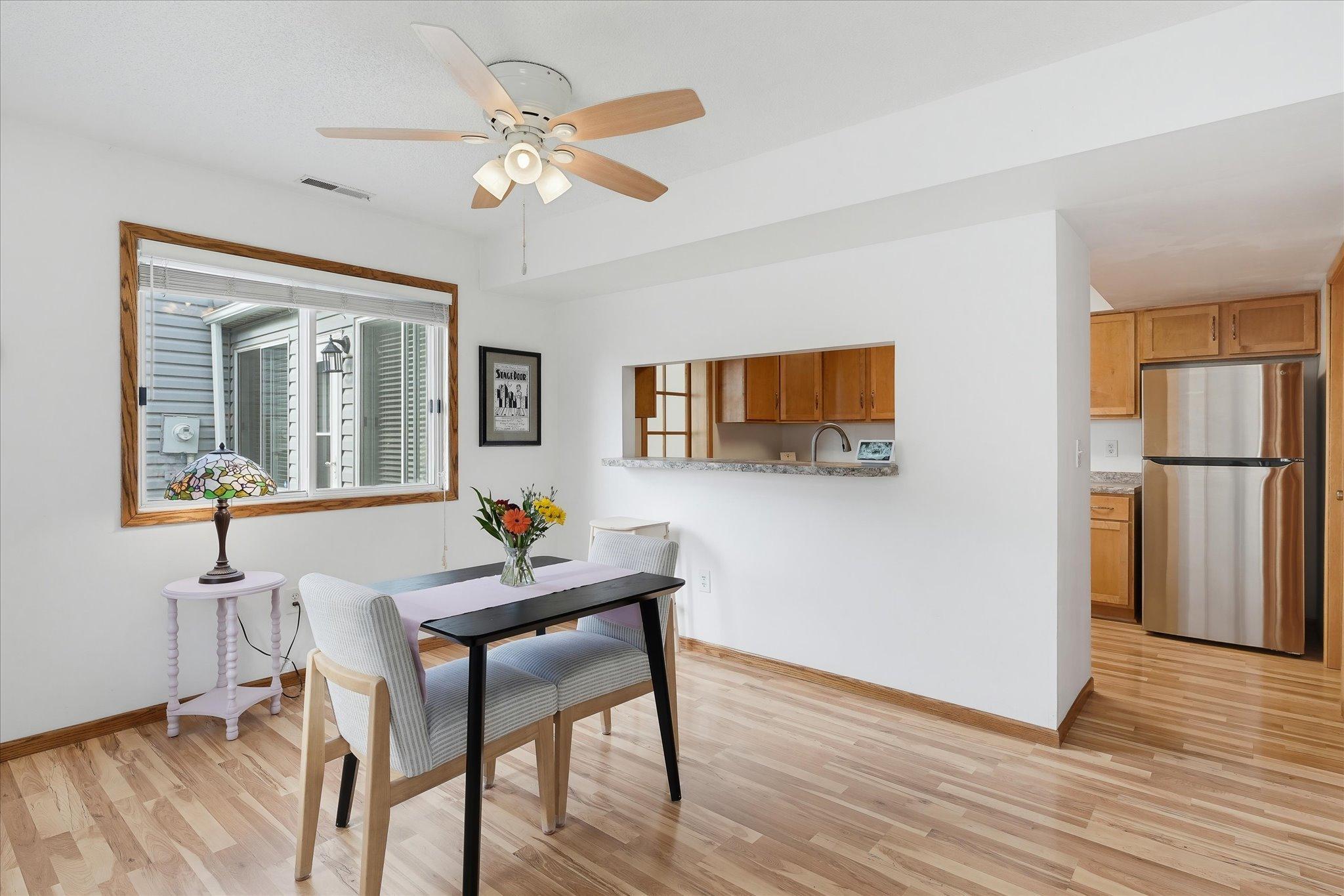 Spacious dining area that flows well with your floor plan on the main level.