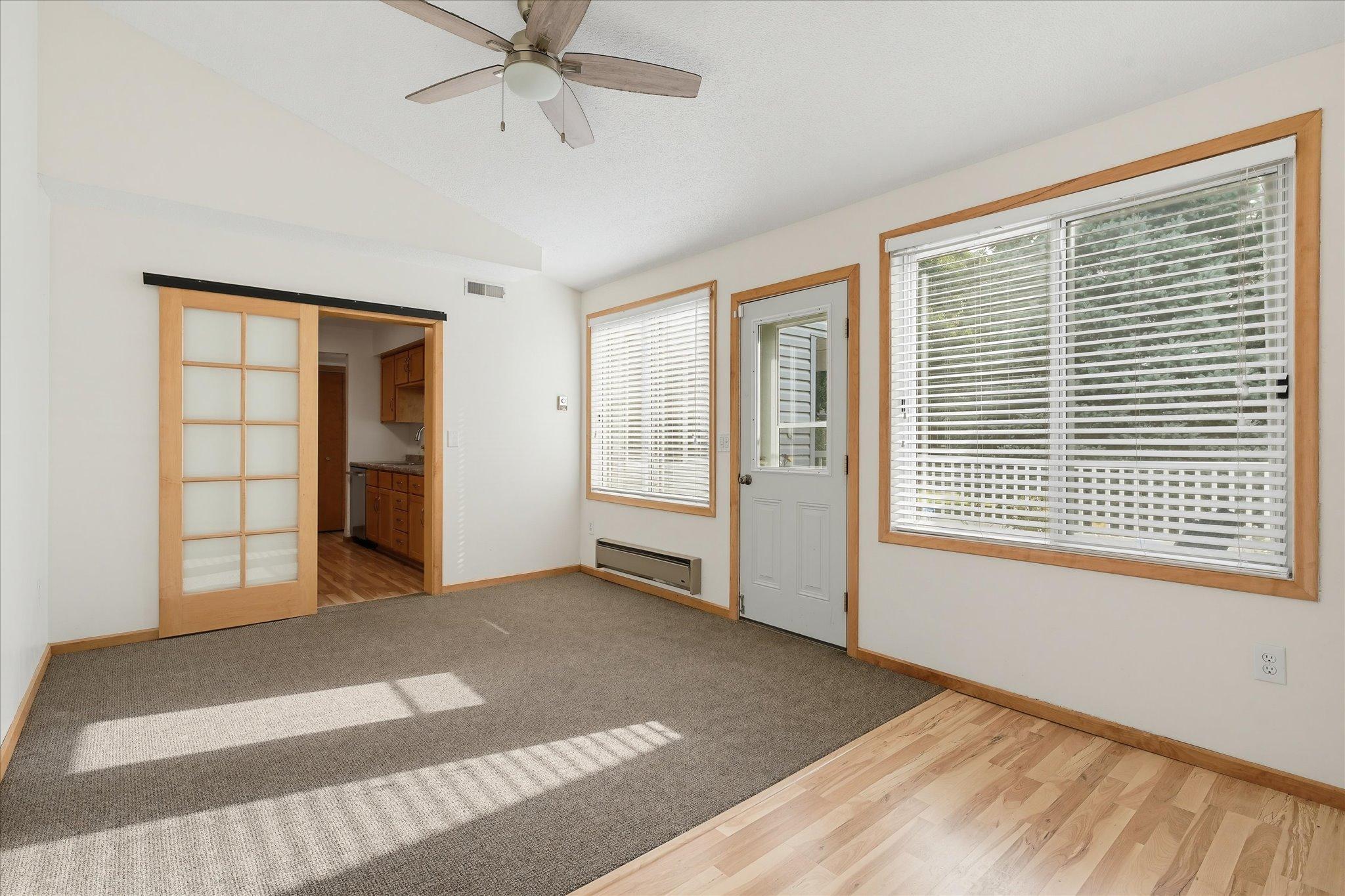 Very spacious room and multiple use options!