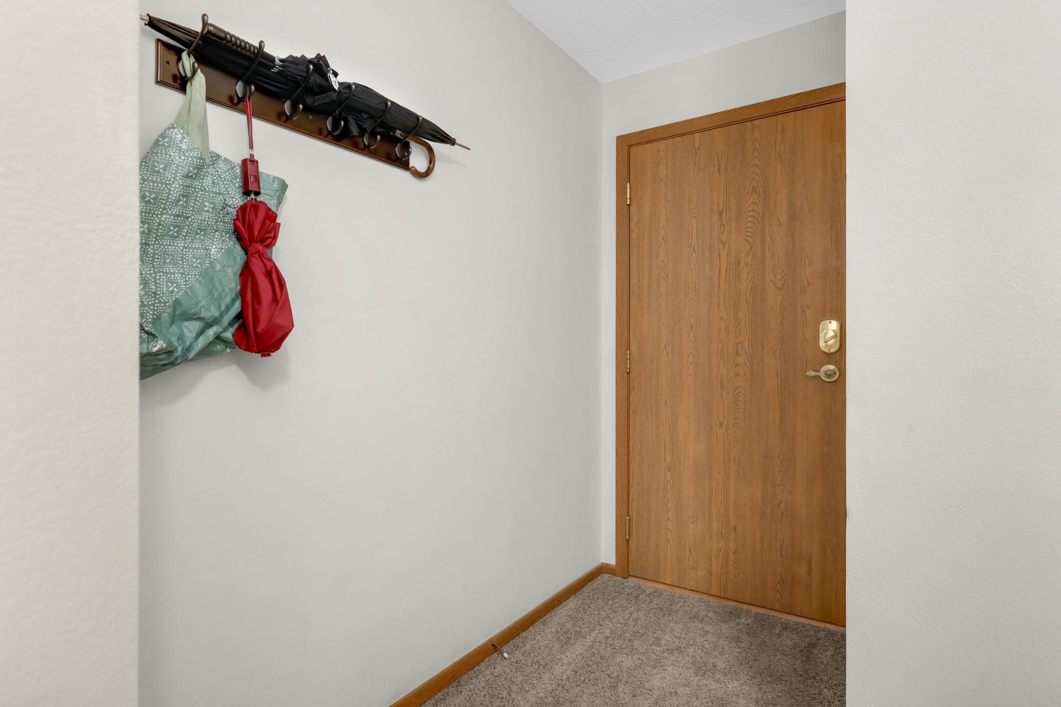 Head upstairs to this top-floor corner-unit.