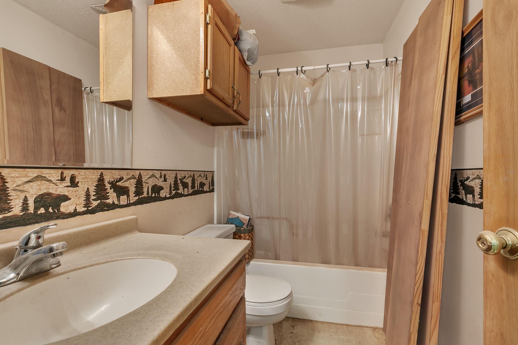 Full Bath in Workshop