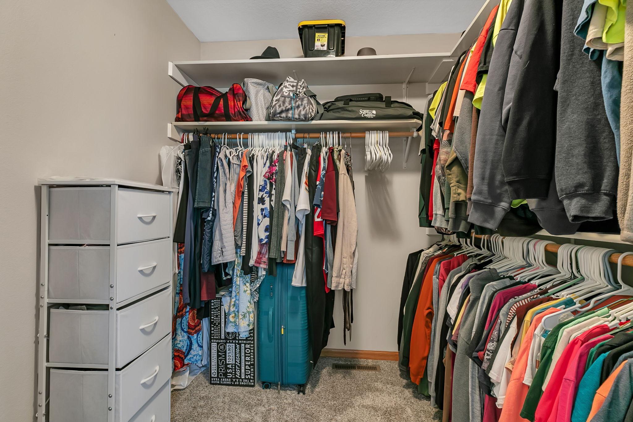 Primary Walk-In Closet