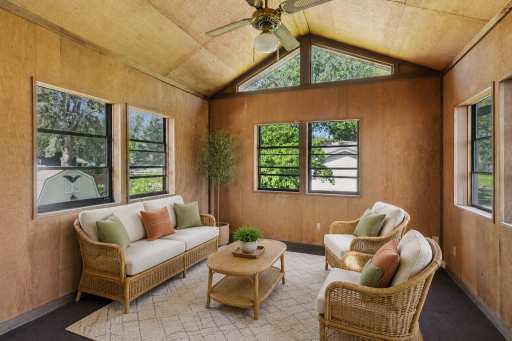 3 Season Porch Off Dining Area (Virtually Staged)