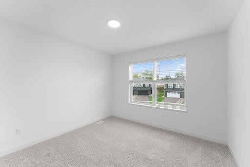 Each bedroom offers convenient closet storage