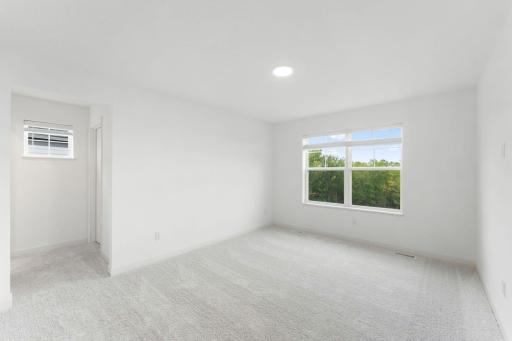 Featuring the largest bedroom in the home, the ownerâs suite is a tranquil escape after a long day. It comes complete with an adjoining bathroom and a large walk-in closet.
