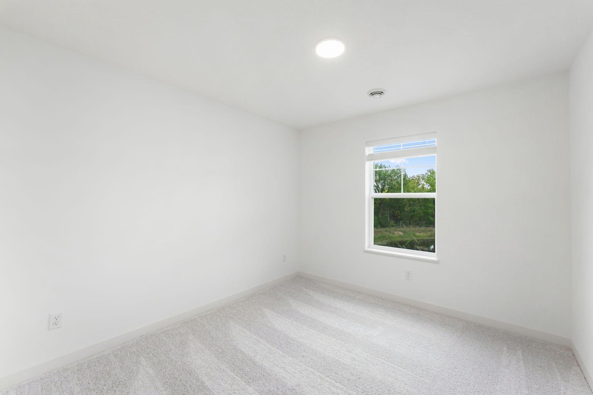 This optional fourth bedroom is perfect for those seeking additional living space