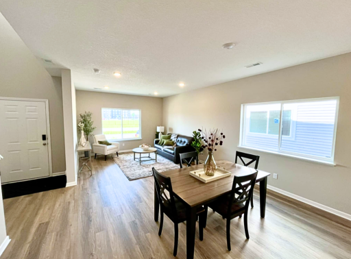 Terrace Dining & Living Room Virtual Staged