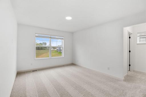 Featuring the largest bedroom in the home, the ownerâs suite is a tranquil escape after a long day. It comes complete with an adjoining bathroom and a large walk-in closet.