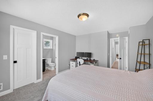 Bedroom #2 with walk in closet and private bathroom ensuite