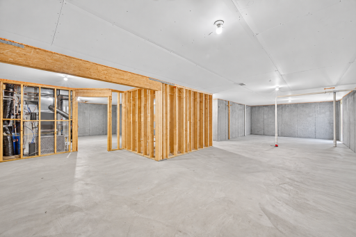 Basement ready to finish, add a 6th bedroom and bathroom and be over 4000sq ft