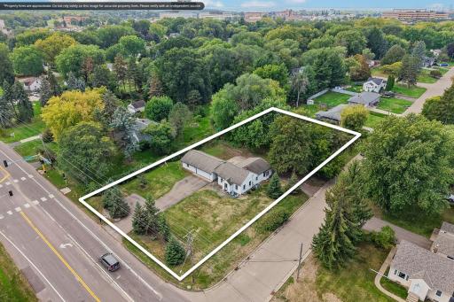 .8 acre lot with split potential