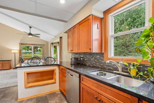 Nice backsplash