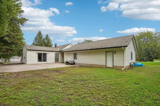 Flat back yard