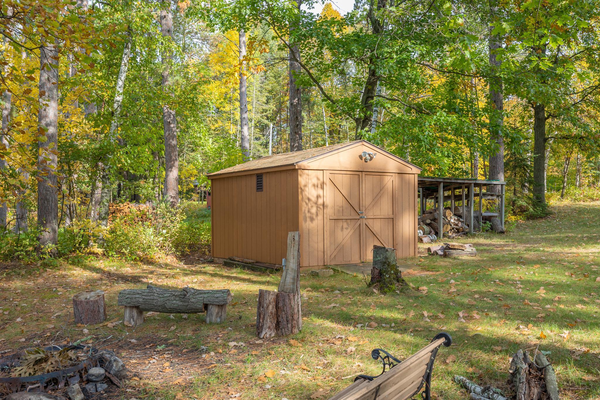 Additional storage shed
