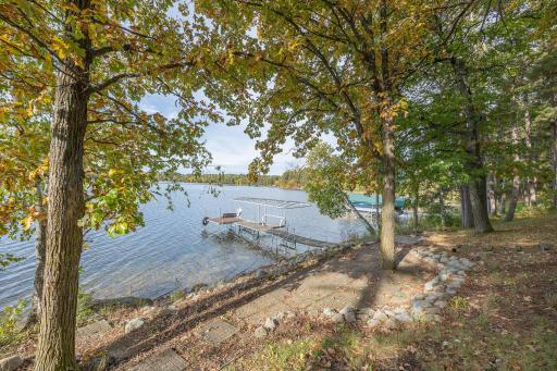 Enjoy 200 feet of shoreline on Woman Lake