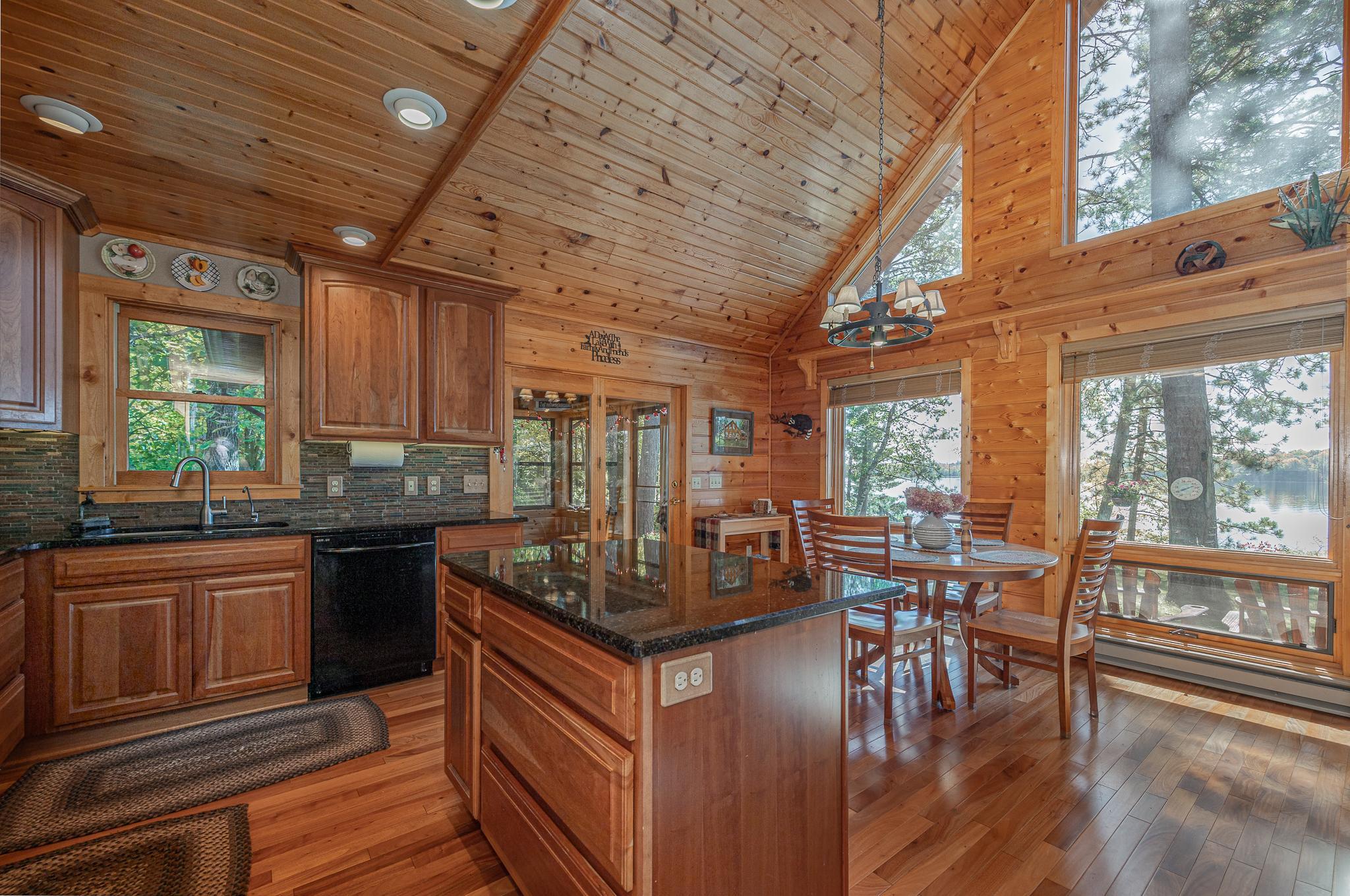Open concept kitchen