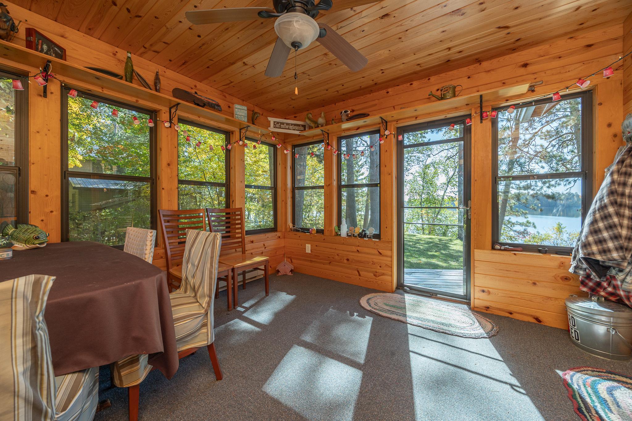 Sunny three season porch