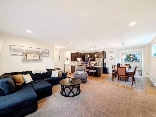 Open floor plan for easy hosting and convenience!