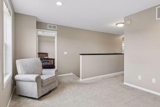Upper level Loft space - plenty of natural light