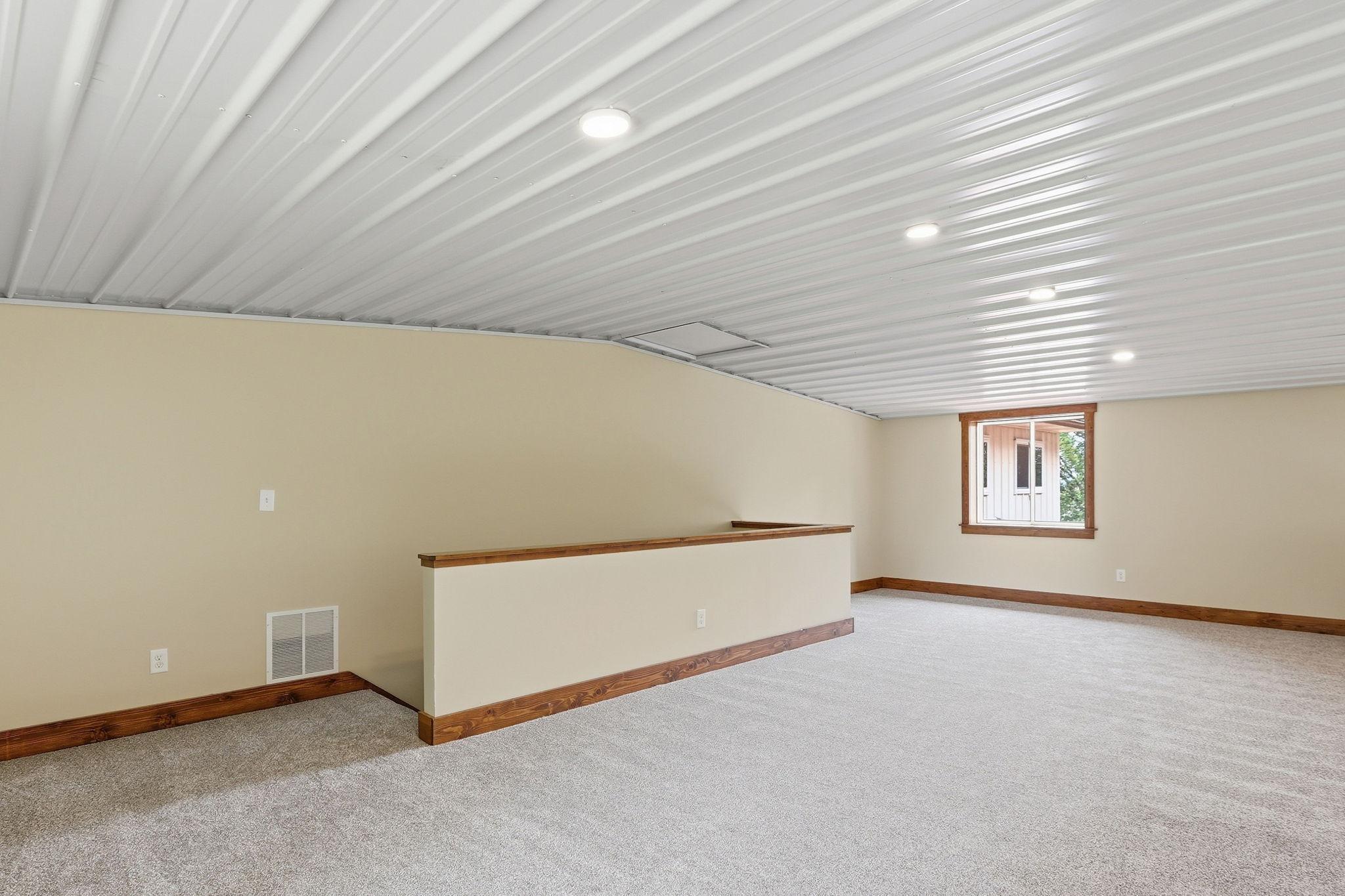 Spacious Finished Loft