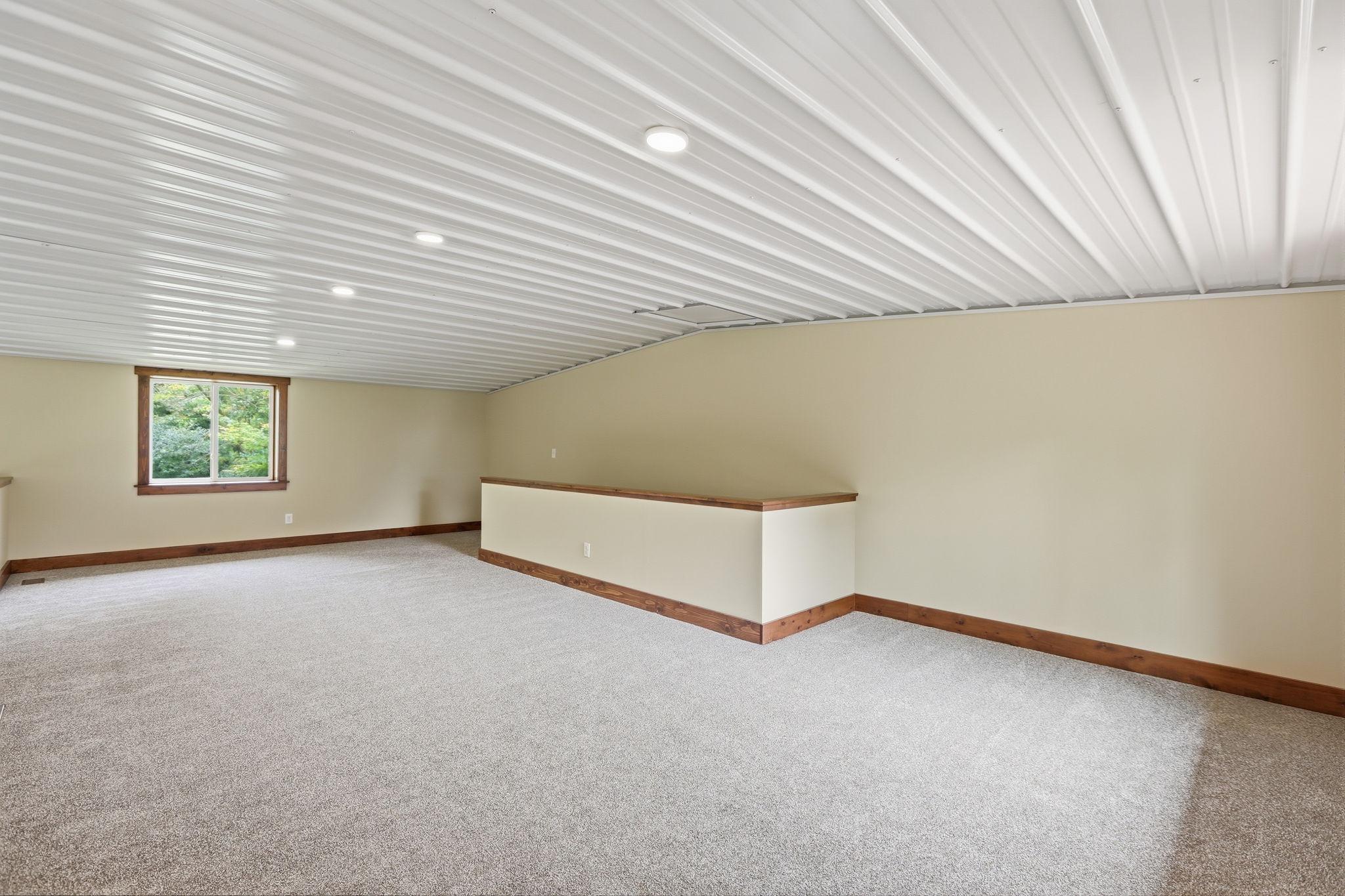 Spacious Finished Loft