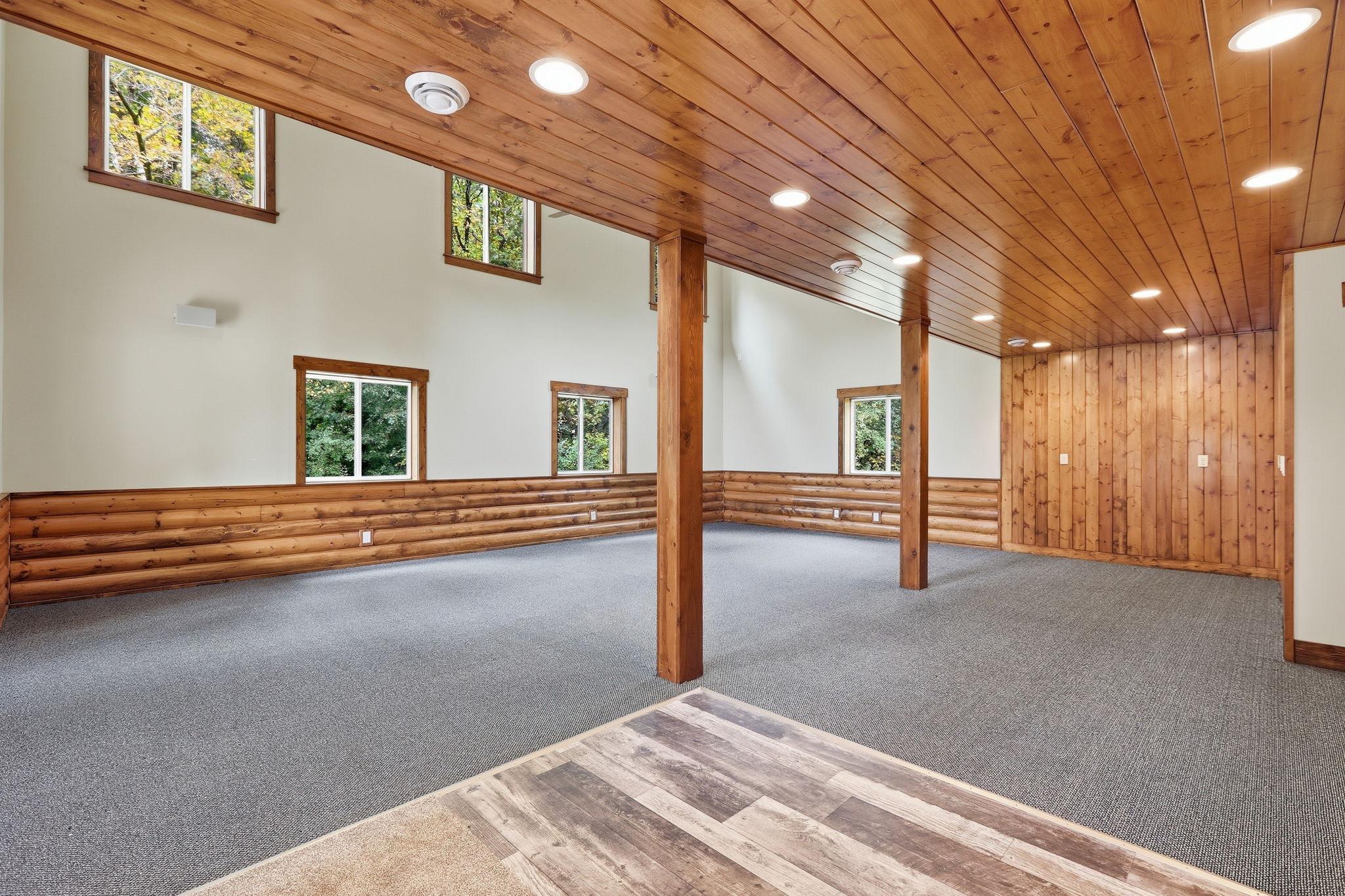 Fully Finished Space with Heat and Central Air