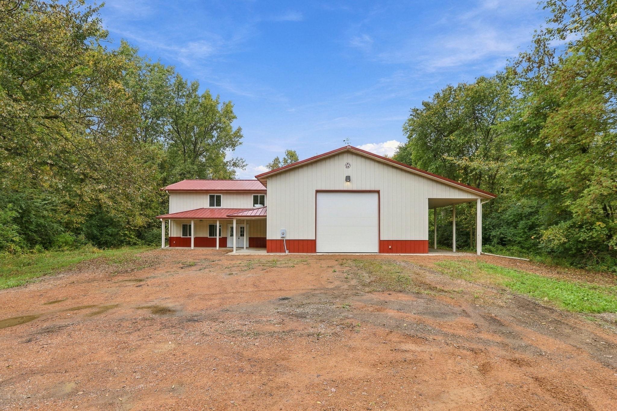 Versatile Morton Building Designed for Work, Storage, Recreation, and Comfortable Finished Space