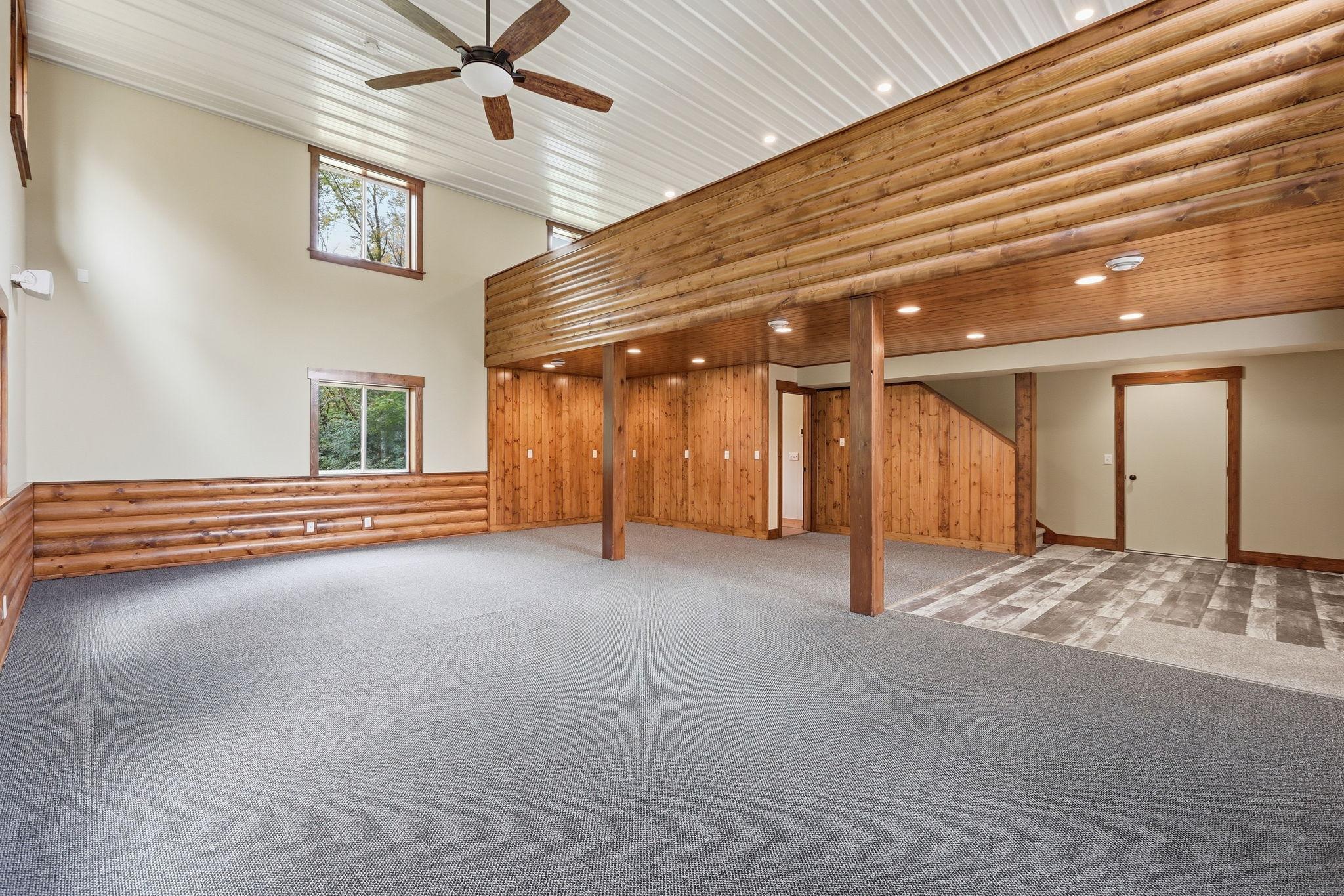 Fully Finished Space with Heat and Central Air