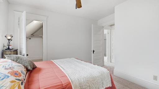 Wonderful white paint and new carpet throughout the upper level â even in all the closets!