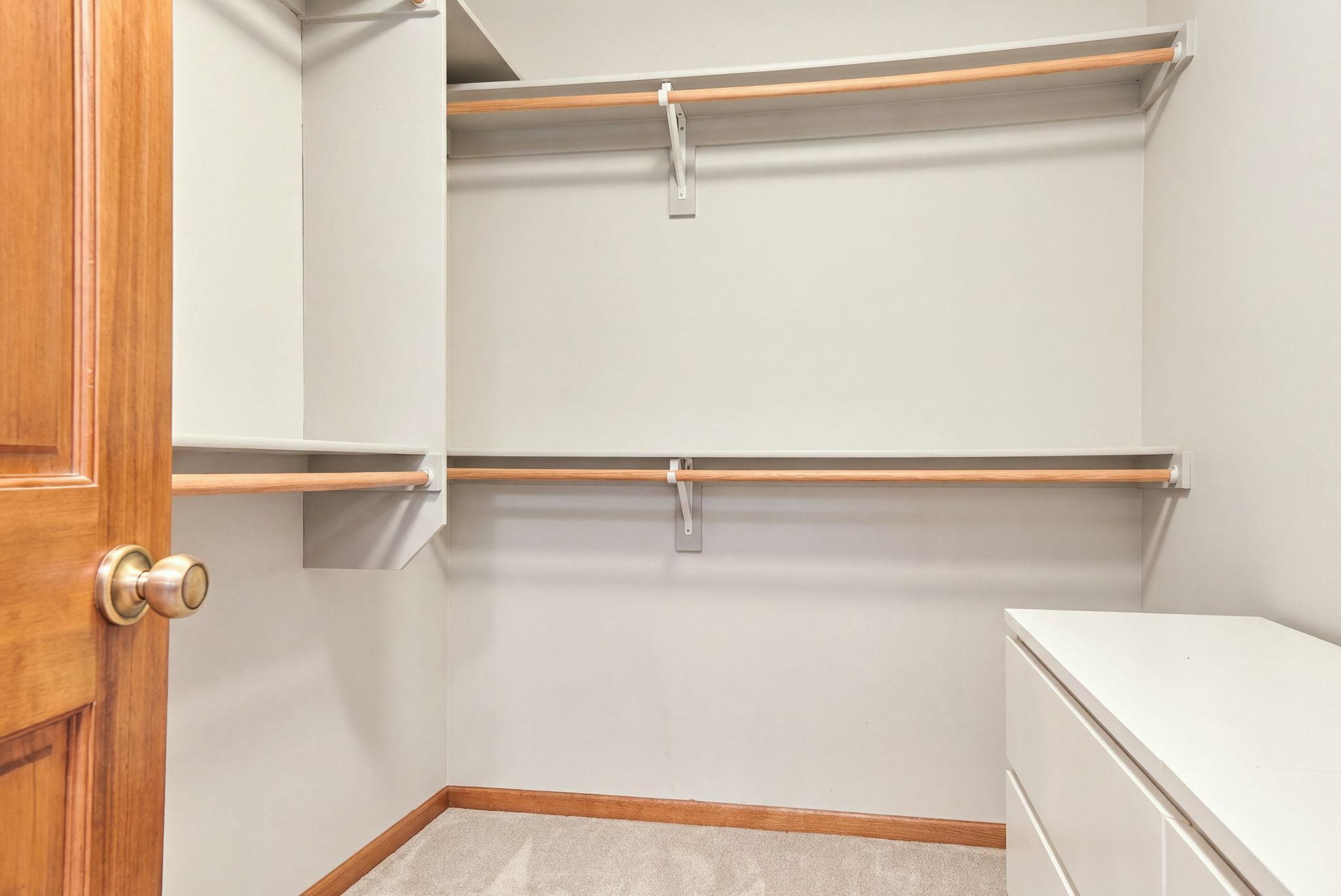 Primary Walk-in Closet