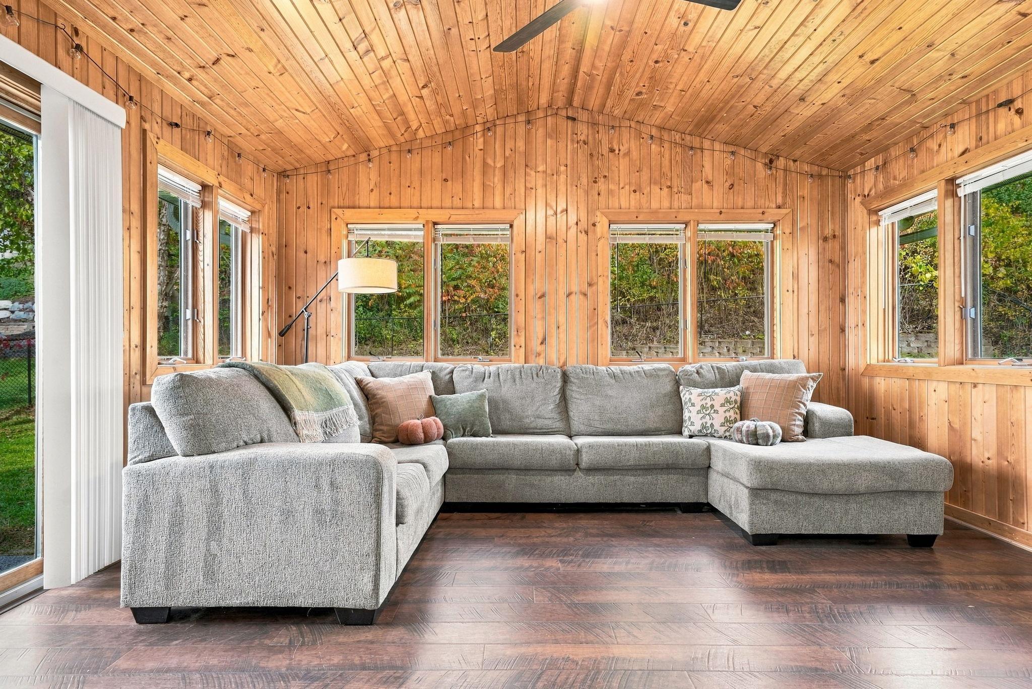 Winter, Spring, Summer or Fall - enjoy this space all year long.