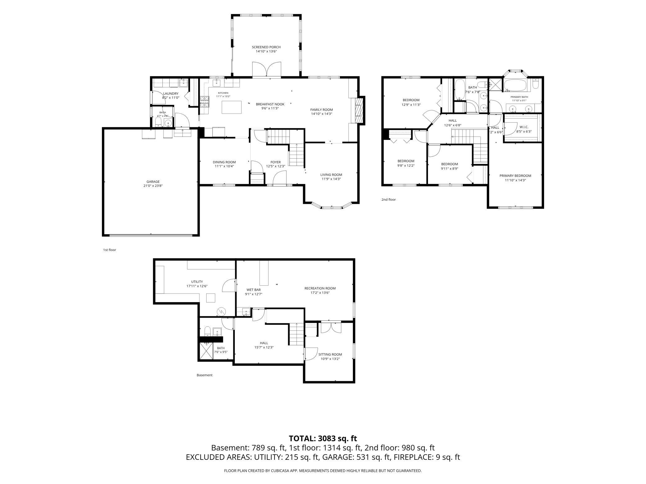 Whole House Floorplan