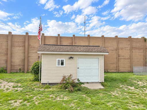 Storage shed provides a ton of storage options