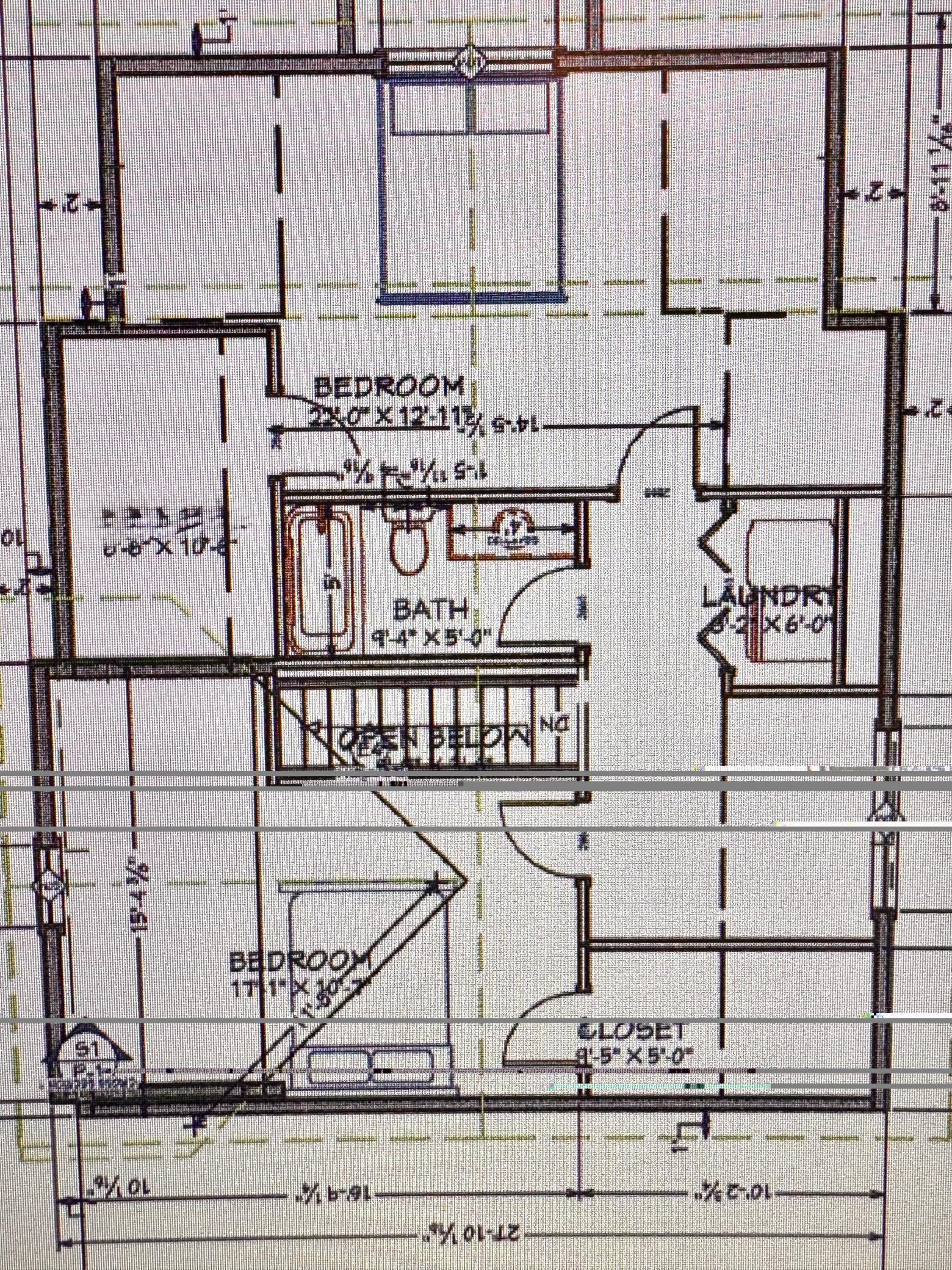 Upstairs Floor Plan
