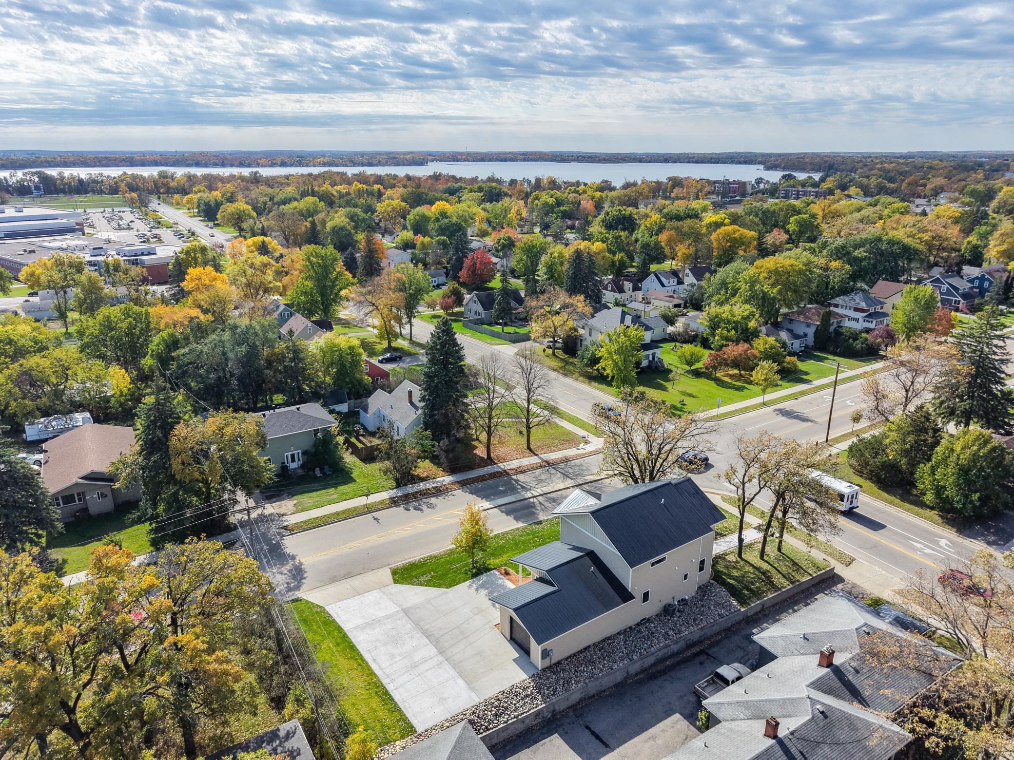 Detroit Lake in background