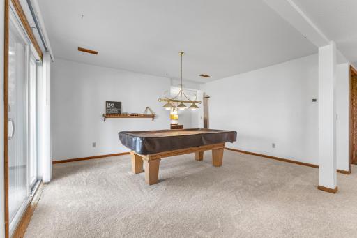 Currently used for entertainment but a large space for a family room extension, a game room....endless options.