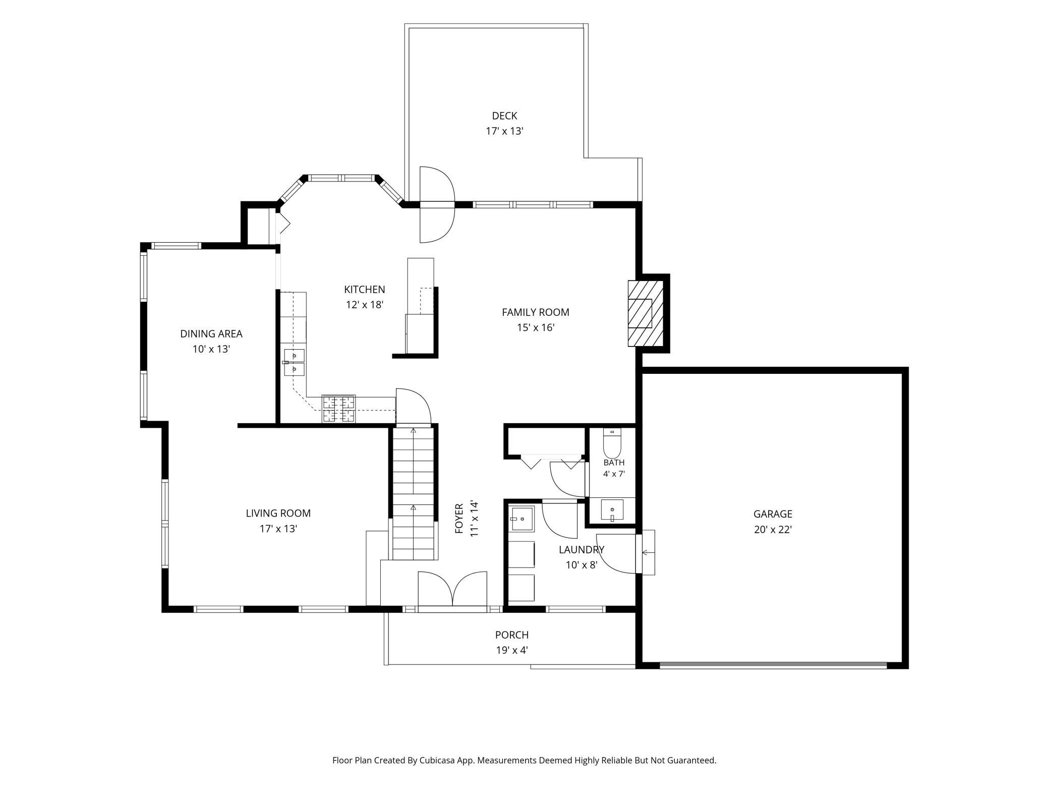 Main Level Floorplan