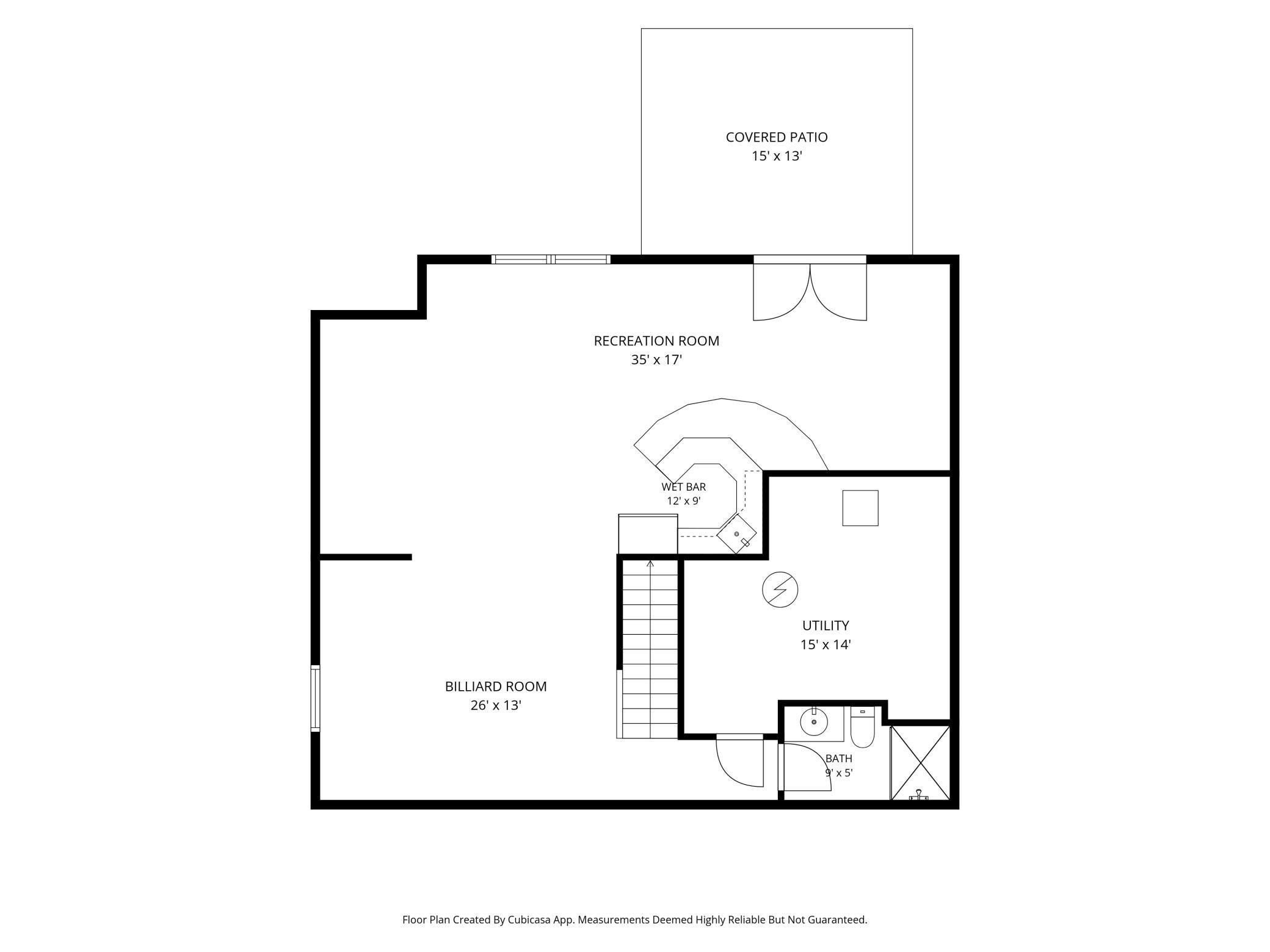 Lower Level Floor Plan
