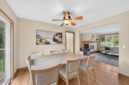 Beautiful hardwood floors throughout the 1st floor.