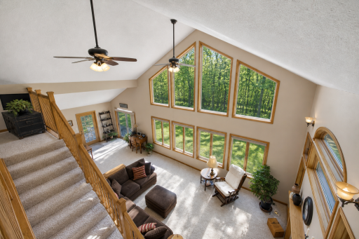 View from upstairs (AI used to make trees green)