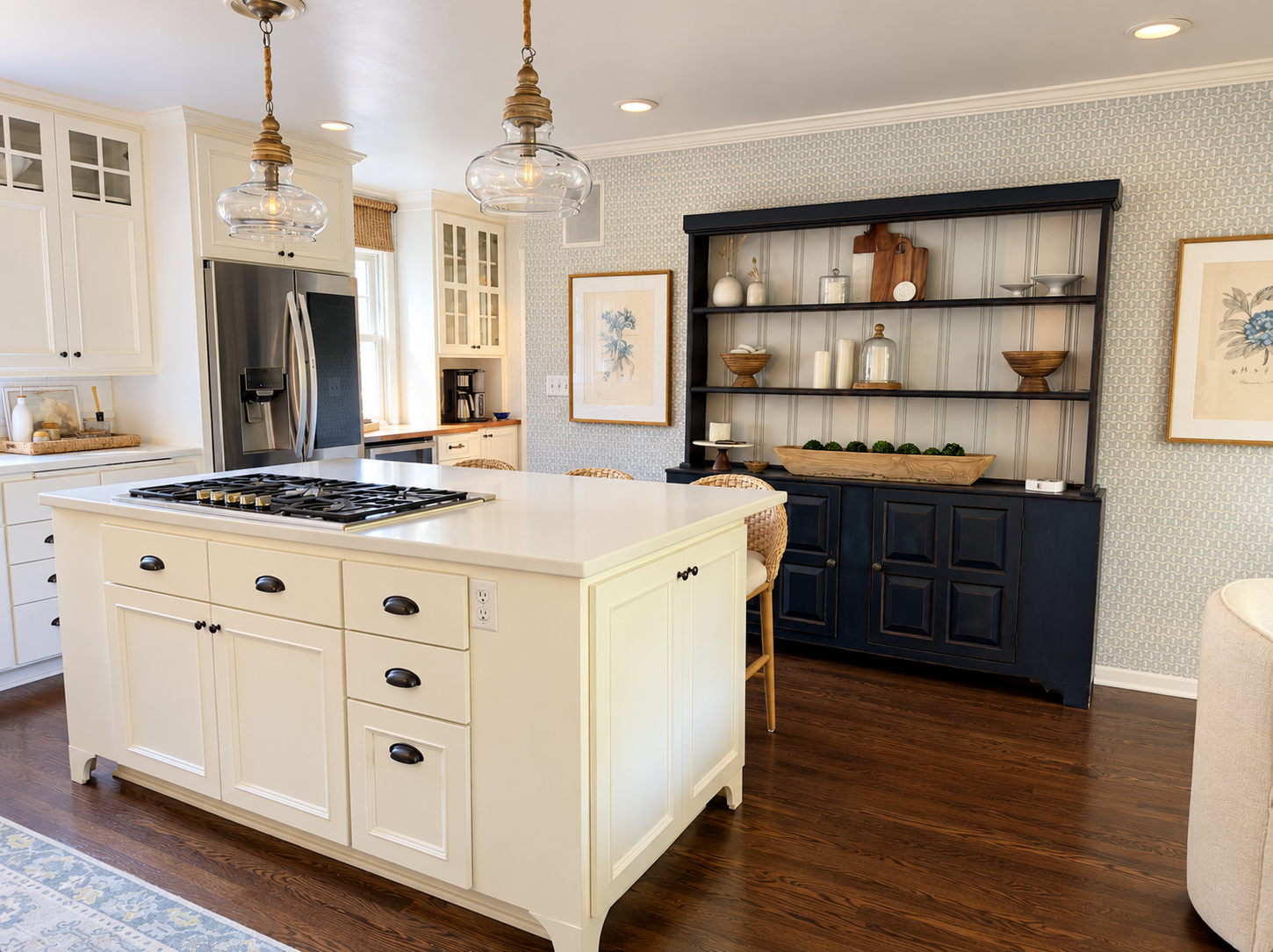 Bright Farmhouse Kitchen with Brass Pendants (2).png